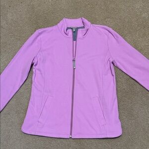Talbots Light Purple Zip-Up Jacket